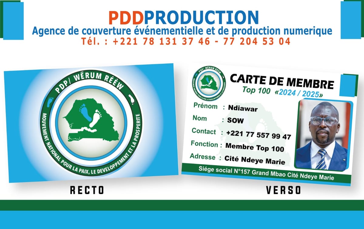 Carte membre