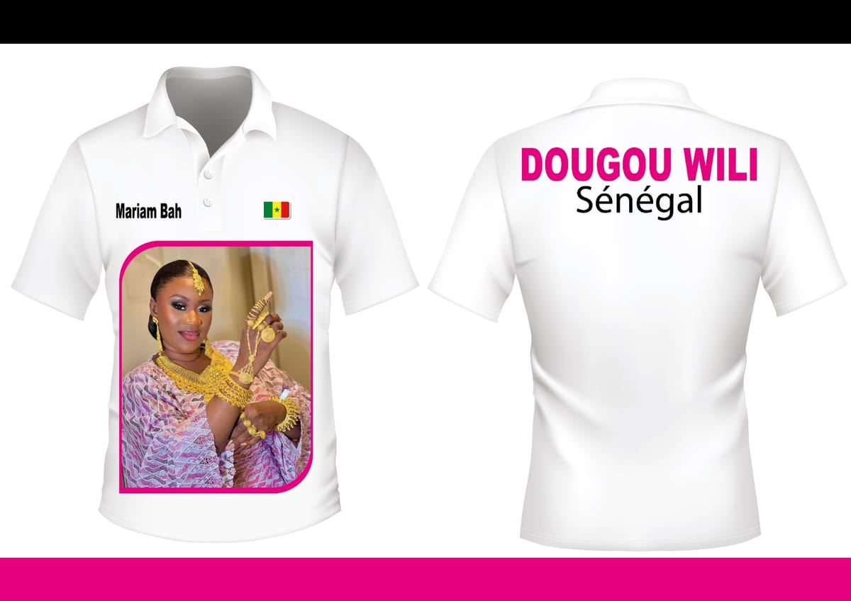 Polo Dougou Wili blanc