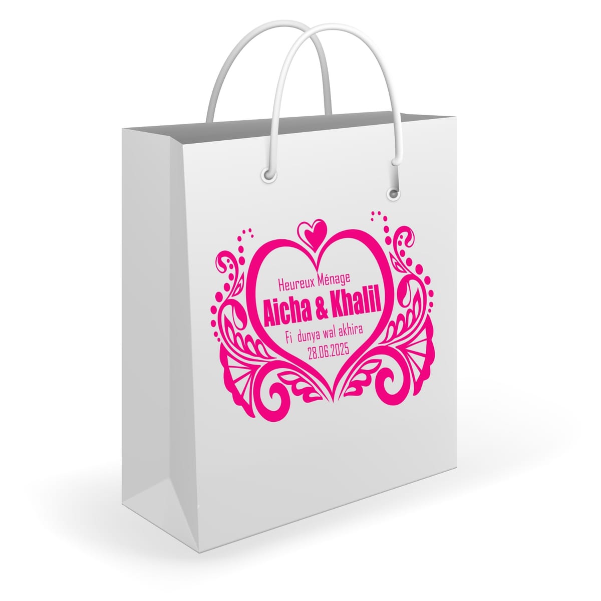 Sac mariage Aicha Khalil